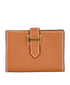 Hermes Bearn Card Holder, &pound;850, Accessories, Brown, Leather, Front view